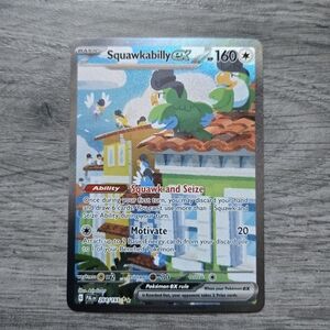 Squawkabilly ex #264 Pokemon Paldea Evolved Holo Card